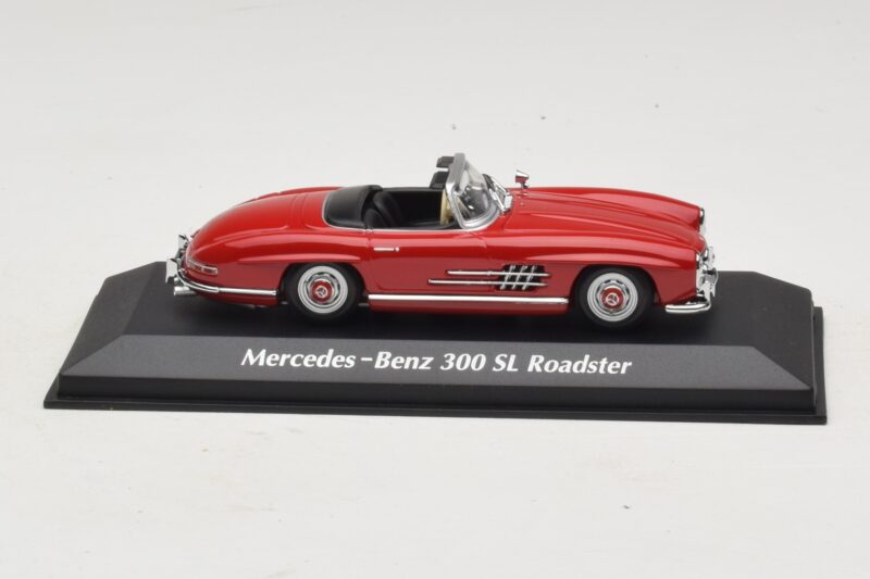 Mercedes 300 SL W198 Roadster Piros Maxichamps 1:43 940039031 Fém