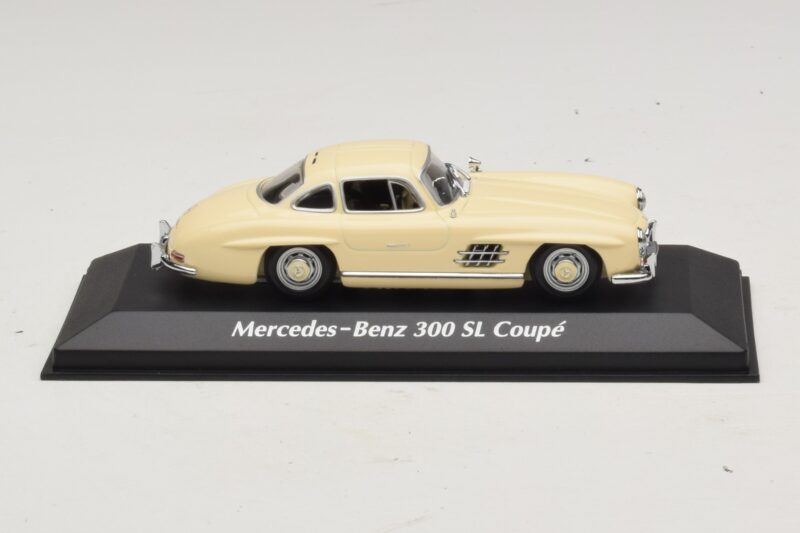 Mercedes 300 SL W198 Fehér Maxichamps 1:43 940039002 Diecast