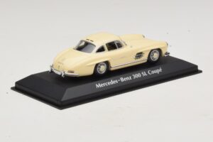 Mercedes 300 SL W198 Fehér Maxichamps 1:43 940039002 Diecast – 2. kép a 5-ből