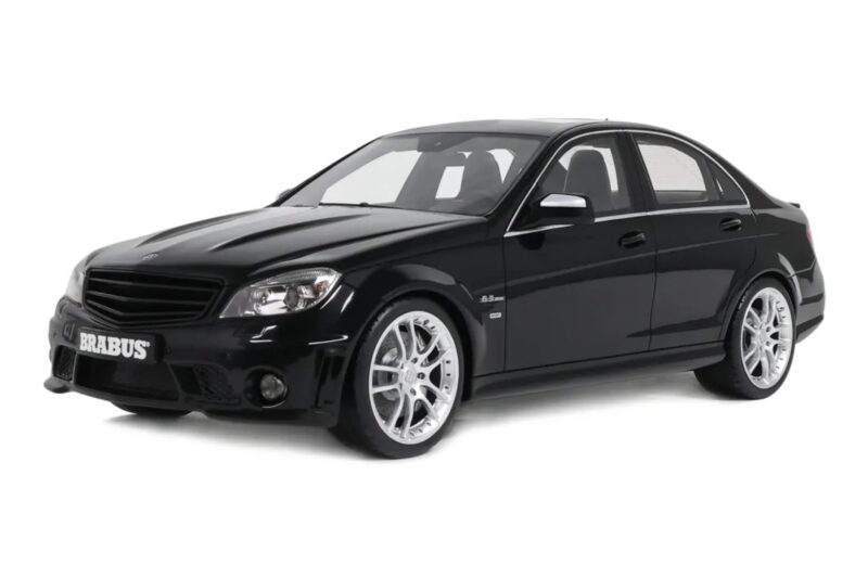 Mercedes C63 AMG W204 Brabus B63S Obsidian Black GT Spirit 1:18 GT582 Gyanta