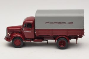 Mercedes L3500 Platós Porsche Minichamps 1:43 439350027 Fém – 3. kép a 7-ből
