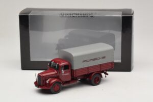 Mercedes L3500 Platós Porsche Minichamps 1:43 439350027 Fém – 7. kép a 7-ből