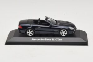 Mercedes SL R230 Kék Metál Maxichamps 1:43 940037531 Diecast