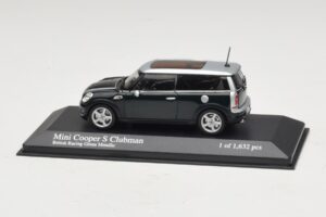 Mini Cooper S Clubman R55 Zöld Ezüst Minichamps 1:43 431138670 Diecast