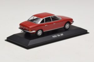NSU Ro 80 Piros Maxichamps 1:43 940015402 Diecast – 2. kép a 5-ből