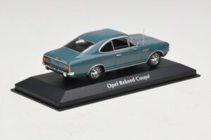 Opel Rekord C Kupé Kék Maxichamps 1:43 940046121 Diecast – 2. kép a 5-ből