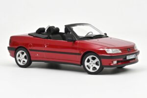 Peugeot 306 Kabrió Diablo Red Norev 1:18 184930 Fém