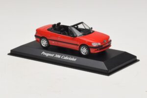 Peugeot 306 Kabrió Piros Maxichamps 1:43 940112830 Diecast – 3. kép a 5-ből