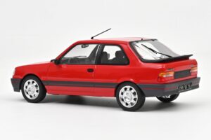 Peugeot 309 GTi Vallelunga Red Norev 1:18 184880 Fém – 2. kép a 2-ből