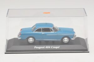Peugeot 404 Kupé Kék Maxichamps 1:43 940112921 Fém – 4. kép a 5-ből