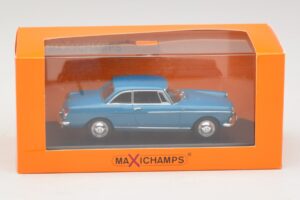 Peugeot 404 Kupé Kék Maxichamps 1:43 940112921 Fém – 5. kép a 5-ből