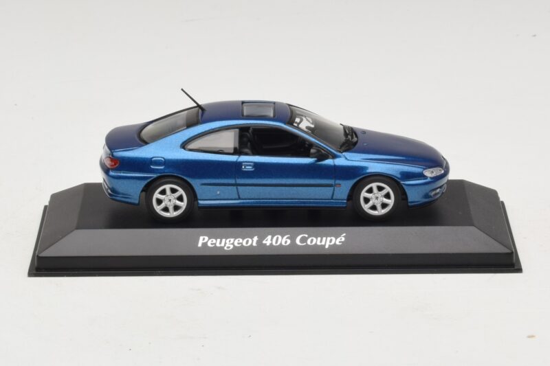 Peugeot 406 Kupé Kék Metál Maxichamps 1:43 Peugeot 406 Kupé Kék Metál Maxichamps 1:43 940112620 Fém