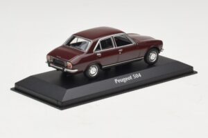 Peugeot 504 Sötétvörös Maxichamps 1:43 940112500 Fém – 2. kép a 5-ből