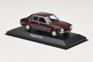 Peugeot 504 Sötétvörös Maxichamps 1:43 940112500 Fém – 3. kép a 5-ből