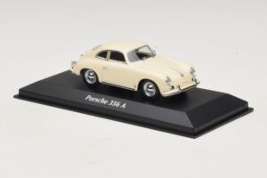 Porsche 356A Krém Maxichamps 1:43 940064221 Fém – 3. kép a 5-ből
