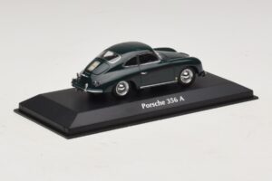 Porsche 356A Sötétzöld Maxichamps 1:43 940064220 Fém – 2. kép a 5-ből