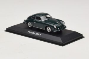 Porsche 356A Sötétzöld Maxichamps 1:43 940064220 Fém – 3. kép a 5-ből
