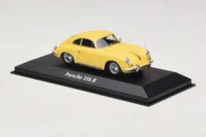 Porsche 356 B Sárga Maxichamps 1:43 940064300 Fém – 3. kép a 5-ből