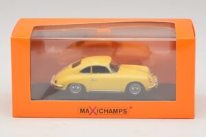 Porsche 356 B Sárga Maxichamps 1:43 940064300 Fém – 5. kép a 5-ből