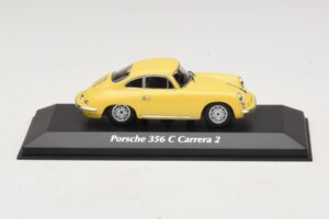 Porsche 356C Carrera 2 Sárga Maxichamps 1:43 940062361 Fém