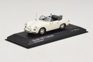 Porsche 356C Kabrió Polizei Dusseldorf Minichamps 1:43 430062391 Fém – 2. kép a 5-ből