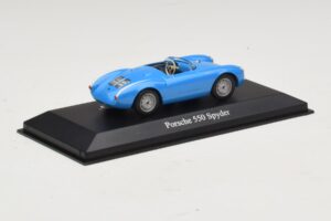 Porsche 550 Spyder Kék Maxichamps 1:43 940066031 Fém – 2. kép a 5-ből
