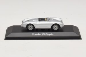 Porsche 550 Spyder Ezüst Maxichamps 1:43 940066030 Fém