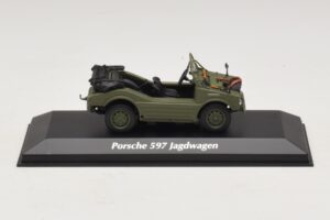 Porsche 597 Jagdwagen Olajzöld Maxichamps 1:43 940065300 Fém