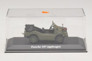 Porsche 597 Jagdwagen Olajzöld Maxichamps 1:43 940065300 Fém – 4. kép a 5-ből