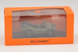 Porsche 597 Jagdwagen Olajzöld Maxichamps 1:43 940065300 Fém – 5. kép a 5-ből