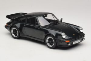 Porsche 911 930 Turbo 3.3 Sötétzöld Metál KK-Scale 1:18 KKDC181441 Fém – 4. kép a 6-ből