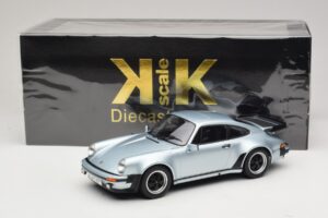 Porsche 911 930 Turbo 3.3 Ezüst KK-Scale 1:18 KKDC181444 Fém – 6. kép a 6-ből