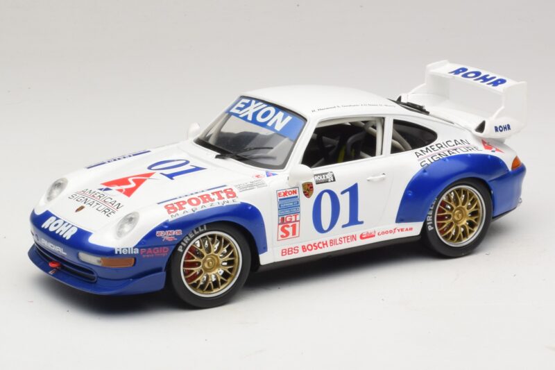 Porsche 911 993 GT2 #01 H. Haywood 24 Hours of Daytona 1993 Anson 1:18 AW050600 Fém