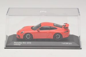 Porsche 911 991.1 GT3 Narancssárga Minichamps 1:43 410066024 Fém – 4. kép a 5-ből