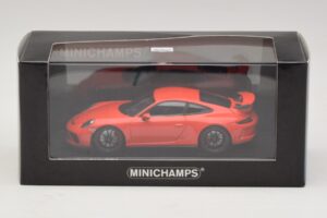 Porsche 911 991.1 GT3 Narancssárga Minichamps 1:43 410066024 Fém – 5. kép a 5-ből