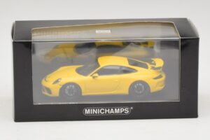 Porsche 911 991.1 GT3 Sárga Minichamps 1:43 410066020 Fém – 5. kép a 5-ből