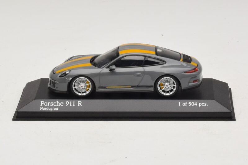Porsche 911 991.1 R Szürke Minichamps 1:43 410066232 Fém