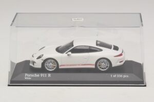 Porsche 911 991.1 R Fehér Minichamps 1:43 410066221 Fém – 4. kép a 5-ből