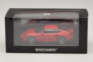 Porsche 911 991.1 Turbo S Piros Minichamps 1:43 410067170 Fém – 5. kép a 5-ből