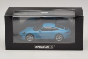 Porsche 911 991.2 Carrera 4S Kék Minichamps 1:43 410067242 Fém – 5. kép a 5-ből