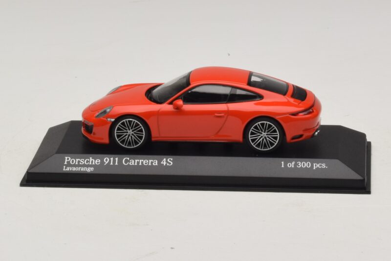 Porsche 911 991.2 Carrera 4S Narancssárga Minichamps 1:43 Porsche 911 991.2 Carrera 4S Narancssárga Minichamps 1:43 410067241 Fém