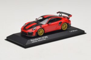 Porsche 911 991.2 GT2 RS Weissach Package Piros Minichamps 1:43 410067221 Fém – 2. kép a 5-ből