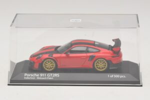 Porsche 911 991.2 GT2 RS Weissach Package Piros Minichamps 1:43 410067221 Fém – 4. kép a 5-ből