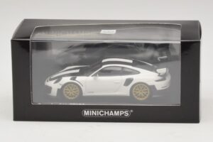Porsche 911 991.2 GT2 RS Weissach Package Fehér Minichamps 1:43 410067222 Fém – 5. kép a 5-ből