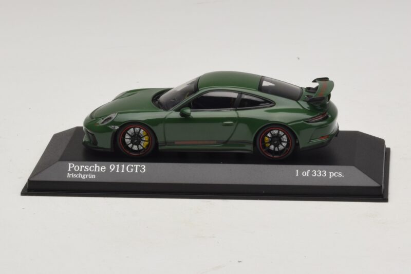 Porsche 911 991.2 GT3 Zöld Minichamps 1:43 410066028 Fém