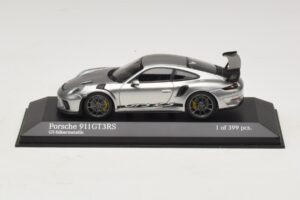 Porsche 911 991.2 GT3 RS Ezüst Minichamps 1:43 410067020 Fém