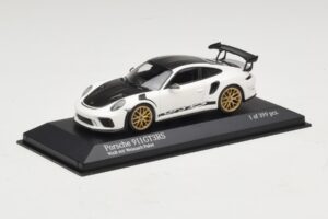 Porsche 911 991.2 GT3 RS Fehér Weissach Package-dzsel Minichamps 1:43 410067022 Fém – 2. kép a 5-ből