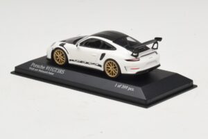 Porsche 911 991.2 GT3 RS Fehér Weissach Package-dzsel Minichamps 1:43 410067022 Fém – 3. kép a 5-ből