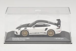 Porsche 911 991.2 GT3 RS Fehér Weissach Package-dzsel Minichamps 1:43 410067022 Fém – 4. kép a 5-ből