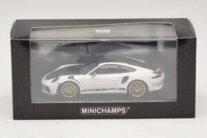 Porsche 911 991.2 GT3 RS Fehér Weissach Package-dzsel Minichamps 1:43 410067022 Fém – 5. kép a 5-ből